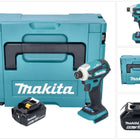 Makita DTD 172 G1J Akku Schlagschrauber 18 V 180 Nm 1/4