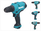 Makita DF 0300 taladro atornillador 320 vatios solo - sin accesorios