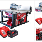 Milwaukee M18 FTS210-801B Akku Tischkreissäge 18 V 210 mm Brushless + 1x Akku 8,0 Ah + Ladegerät