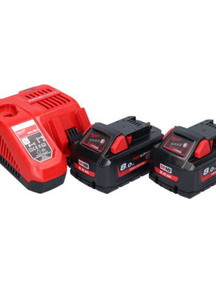 Milwaukee M18 FTS210-802B Akku Tischkreissäge 18 V 210 mm Brushless + 2x Akku 8,0 Ah + Ladegerät