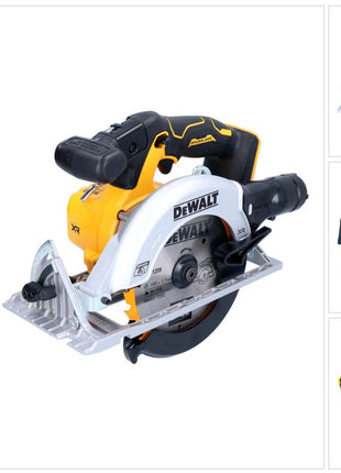 Sierra circular a batería DeWalt DCS 565 N 18 V 165 mm sin escobillas + 1x batería Powerstack 1,7 Ah - sin cargador