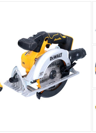 Sierra circular a batería DeWalt DCS 565 N 18 V 165 mm sin escobillas + 1x batería 2,0 Ah - sin cargador