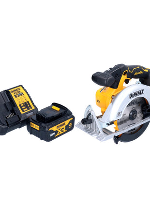 Sierra circular a batería DeWalt DCS 565 M1 18 V 165 mm sin escobillas + 1x batería 4,0 Ah + cargador