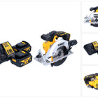 DeWalt DCS 565 M2 Akku Handkreissäge 18 V 165 mm Brushless + 2x Akku 4,0 Ah + Ladegerät
