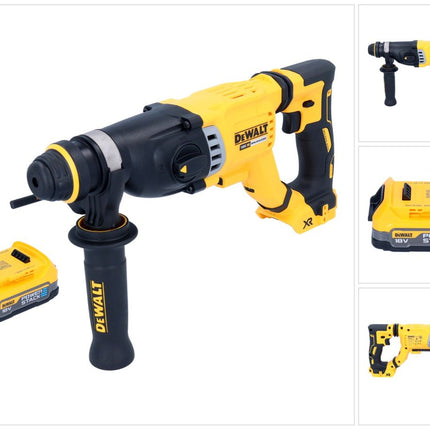 DeWalt DCH 263 N Akku Kombihammer 18 V 3 J SDS Plus Brushless + 1x Powerstack Akku 1,7 Ah - ohne Ladegerät