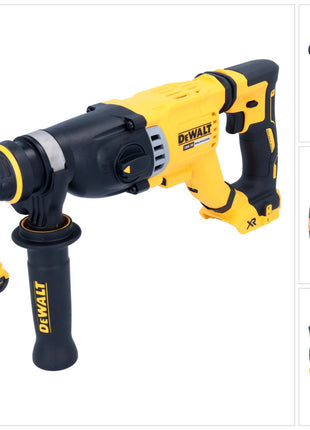 DeWalt DCH 263 N Akku Kombihammer 18 V 3 J SDS Plus Brushless + 1x Akku 2,0 Ah - ohne Ladegerät