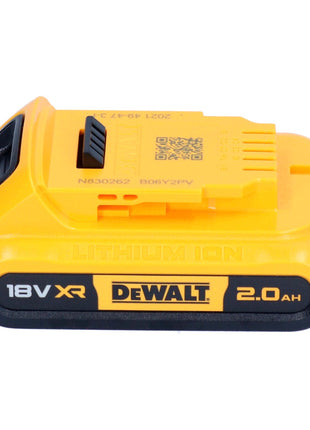 DeWalt DCH 263 N Akku Kombihammer 18 V 3 J SDS Plus Brushless + 1x Akku 2,0 Ah - ohne Ladegerät