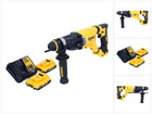 DeWalt DCH 263 D2 Akku Kombihammer 18 V 3 J SDS Plus Brushless + 2x Akku 2,0 Ah + Ladegerät