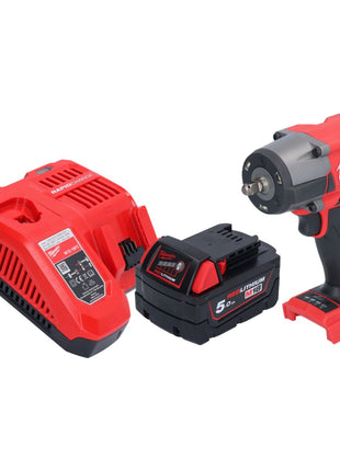 Milwaukee M18 FMTIW2F38-501 Akku Schlagschrauber 18 V 745 Nm 3/8" Brushless + 1x Akku 5,0 Ah + Ladegerät