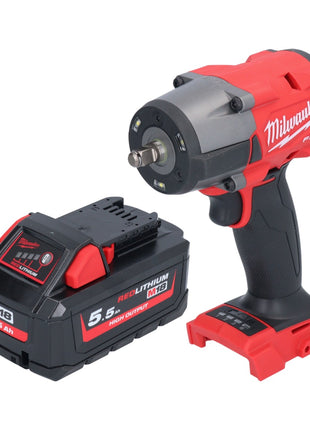 Clé à chocs sans fil Milwaukee M18 FMTIW2F38-551 18 V 745 Nm 3/8" brushless + 1x batterie 5,5 Ah - sans chargeur