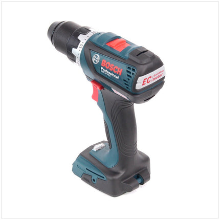 Bosch GSR 18 V-EC Akku Bohrschrauber 2016 neue Version mit Metallbohrfutter Solo Gerät - Toolbrothers