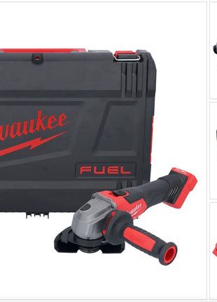 Amoladora angular a batería Milwaukee M18 FSAG115X-0X 18 V 115 mm sin escobillas + caja HD - sin batería, sin cargador