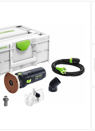 Fraiseuse de chant Festool OFK 500 Q-Plus R3 450 W + fraise à arrondir 3 mm + Systainer (576225)