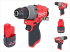 Perceuse à percussion sans fil Milwaukee M12 FPD2-251 12 V 45 Nm sans balai + 1x batterie 2,5 Ah - sans chargeur