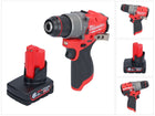 Milwaukee M12 FPD2-601 Akku Schlagbohrschrauber 12 V 45 Nm Brushless + 1x Akku 6,0 Ah - ohne Ladegerät