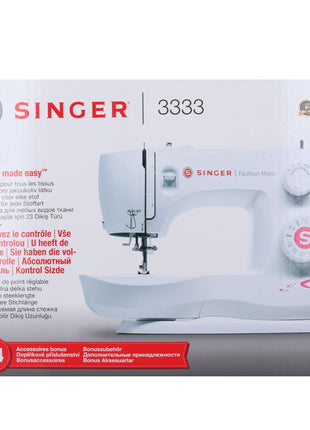 Machine à coudre Singer Fashion Mate 3333 60 watts 23 programmes de couture