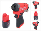 Milwaukee M12 FID2-201 Akku Schlagschrauber 12 V 170 Nm 1/4