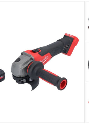 Milwaukee M18 FSAG115X-301 Akku Winkelschleifer 18 V 115 mm Brushless + 1x Akku 3,0 Ah - ohne Ladegerät