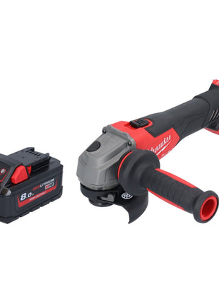 Meuleuse d'angle sur batterie Milwaukee M18 FSAG115X-801 18 V 115 mm sans balais + 1x batterie 8,0 Ah - sans chargeur