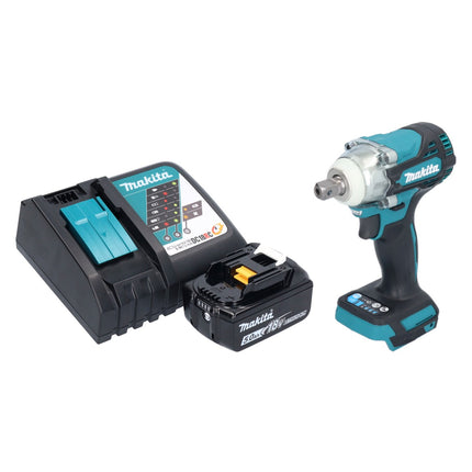 Makita DTW 301 RT1 Akku Schlagschrauber 18 V 330 Nm 1/2" Brushless + 1x Akku 5,0 Ah + Ladegerät