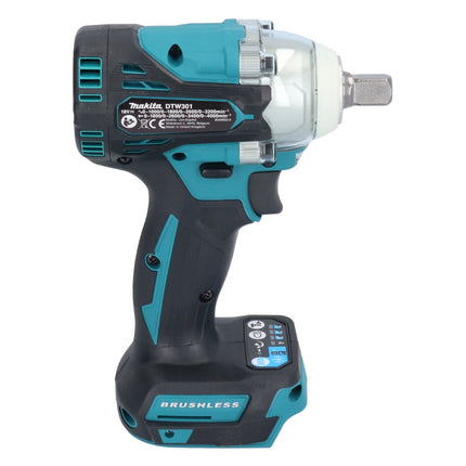 Makita DTW 301 RT Akku Schlagschrauber 18 V 330 Nm 1/2" Brushless + 2x Akku 5,0 Ah + Ladegerät