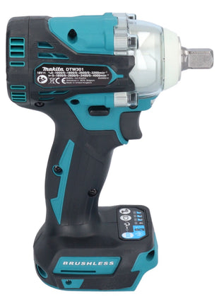 Makita DTW 301 G1 Akku Schlagschrauber 18 V 330 Nm 1/2" Brushless + 1x Akku 6,0 Ah - ohne Ladegerät