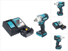 Makita DTW 301 RG1 Clé à choc sans fil 18 V 330 Nm 1/2'' Brushless + 1x batterie 6,0 Ah + chargeur