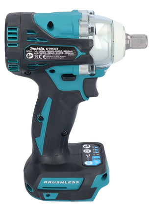 Makita DTW 301 RG Akku Schlagschrauber 18 V 330 Nm 1/2" Brushless + 2x Akku 6,0 Ah + Ladegerät