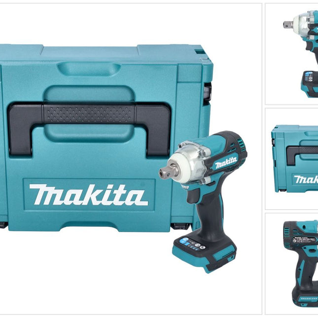 Makita DTW 301 ZJ Akku Schlagschrauber 18 V 330 Nm 1/2" Brushless + Makpac - ohne Akku, ohne Ladegerät