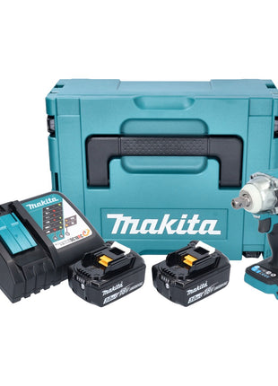 Makita DTW 301 RFJ clé à chocs sans fil 18 V 330 Nm 1/2'' sans balais + 2x batterie 3,0 Ah + chargeur + Makpac