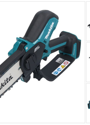 Makita DUC 150 Z Akku Kettensäge 18 V 15 cm Brushless Solo - ohne Akku, ohne Ladegerät