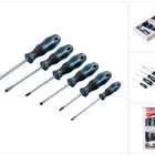 Makita E-10512 Schraubendreher Set 6 tlg. SL4 / SL5,5 / SL6,5 / SL8 / PZ1 / PZ2