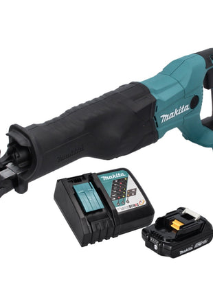 Makita DJR 186 RA1 Akku Reciprosäge Säbelsäge 18 V + 1x Akku 2,0 Ah + Ladegerät - Toolbrothers