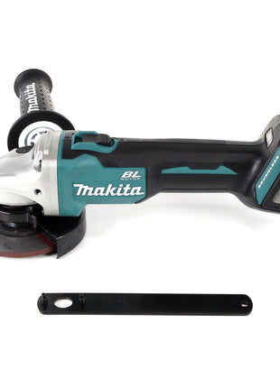 Makita DGA 454 RAJ Akku Winkelschleifer 18 V 115 mm + 2x Akku 2,0 Ah + Ladegerät + Makpac - Toolbrothers