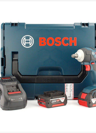 Bosch GDS 18 V-EC 250 Akku Drehschlagschrauber 18V 250Nm Brushless + 2x Akku 5,0Ah + Ladegerät + L-Boxx ( 06019D8104 ) - Toolbrothers