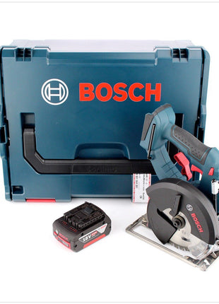 Bosch GKM 18 V-LI Professional Akku Metall Kreissäge 136 mm mit 1 x Bosch GBA 5,0 Ah Li-Ion Akku + L-Boxx - Toolbrothers