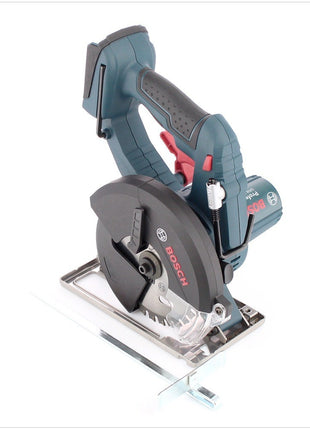 Bosch GKM 18 V-LI Professional Akku Metall Kreissäge 136 mm mit 1 x Bosch GBA 5,0 Ah Li-Ion Akku  - ohne Ladegerät - ohne Koffer - Toolbrothers