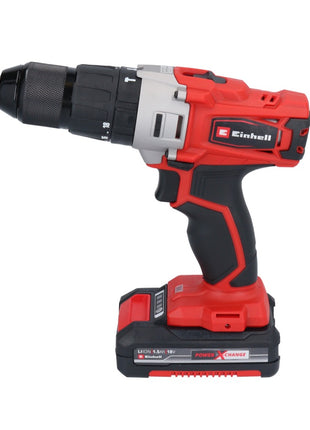 Taladro percutor inalámbrico Einhell TE-CD 18/2 Li-i-Kit 18 V 44 Nm + 2x baterías 1,5 Ah + cargador + bolsa