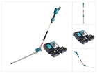 Cortasetos a batería Makita DUN 500 WRF2 18 V 50 cm sin escobillas + 2x baterías 3,0 Ah + cargador