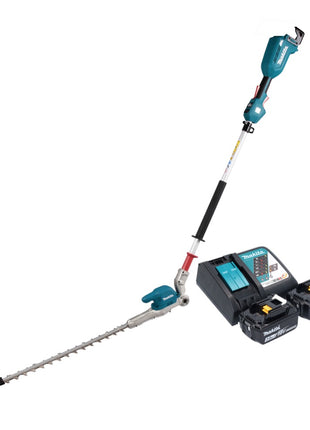 Makita DUN 500 WRF2 Akku Heckenschneider 18 V 50 cm Brushless + 2x Akku 3,0 Ah + Ladegerät