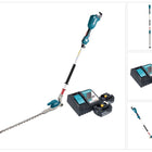 Makita DUN 500 WRM2 Akku Heckenschneider 18 V 50 cm Brushless + 2x Akku 4,0 Ah + Ladegerät