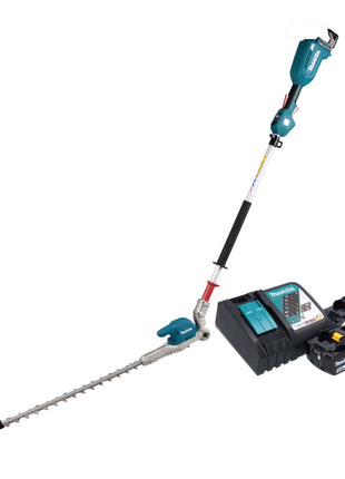 Makita DUN 500 WRT2 Akku Heckenschneider 18 V 50 cm Brushless + 2x Akku 5,0 Ah + Ladegerät