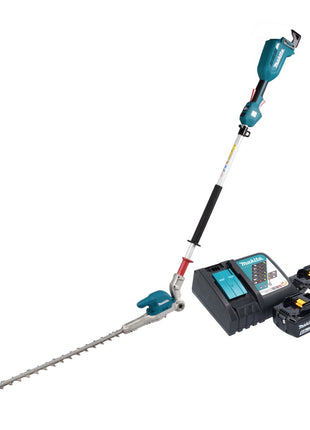 Makita DUN 500 WRG2 Akku Heckenschneider 18 V 50 cm Brushless + 2x Akku 6,0 Ah + Ladegerät