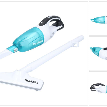 Makita DCL 181 FZWX Akku Staubsauger 18 V 53 mbar 0,65 l Solo - ohne Akku, ohne Ladegerät