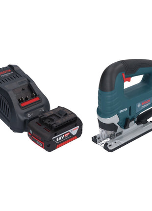 Bosch GST 18V-125 B Professional Scie sauteuse sans fil 18 V 125 mm Brushless + 1x batterie 5,0 Ah + chargeur