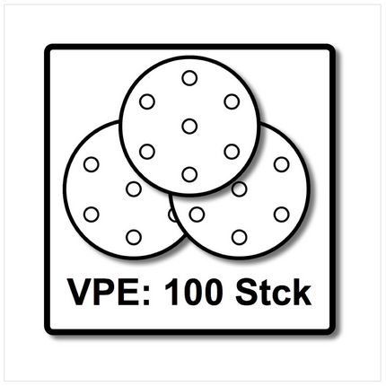 Festool STF D90/6 Schleifscheiben Granat P120 GR / 100 Stück ( 497367 ) - Toolbrothers