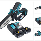 Makita DUC 150 RM2 Akku Kettensäge 18 V 15 cm Brushless + 2x Akku 4,0 Ah + Ladegerät