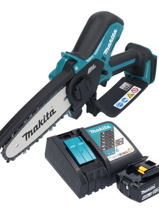 Makita DUC 150 RG Akku Kettensäge 18 V 15 cm Brushless + 1x Akku 6,0 Ah + Ladegerät