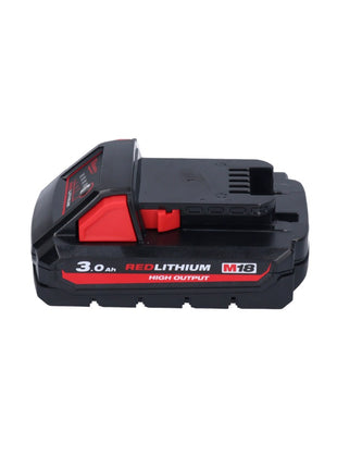 Marteau combiné à batterie Milwaukee M18 BLHX-301X 18 V 2,3 J sans balais + 1x batterie 3,0 Ah + boîtier HD - sans chargeur