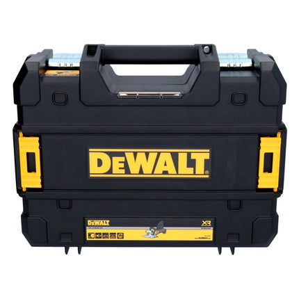 DeWalt DCW 682 P2T Akku Flachdübelfräse 18 V 102 x 20 mm Brushless + 2x Akku 5,0 Ah + Ladegerät + TSTAK